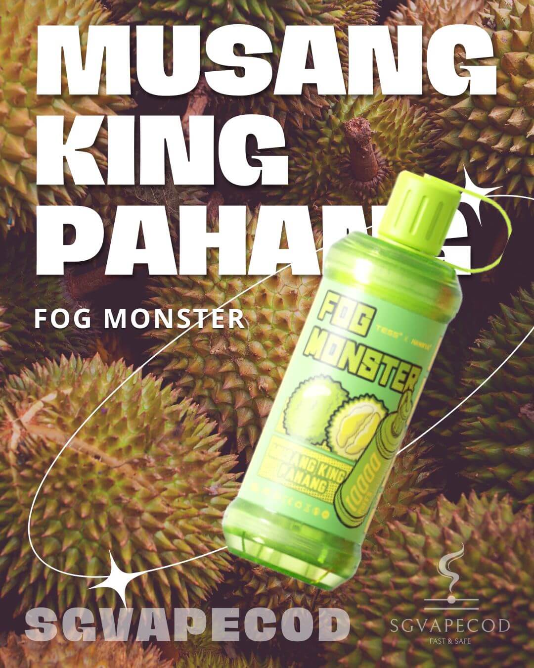 Fog Monster 10000-Musang King Pahang