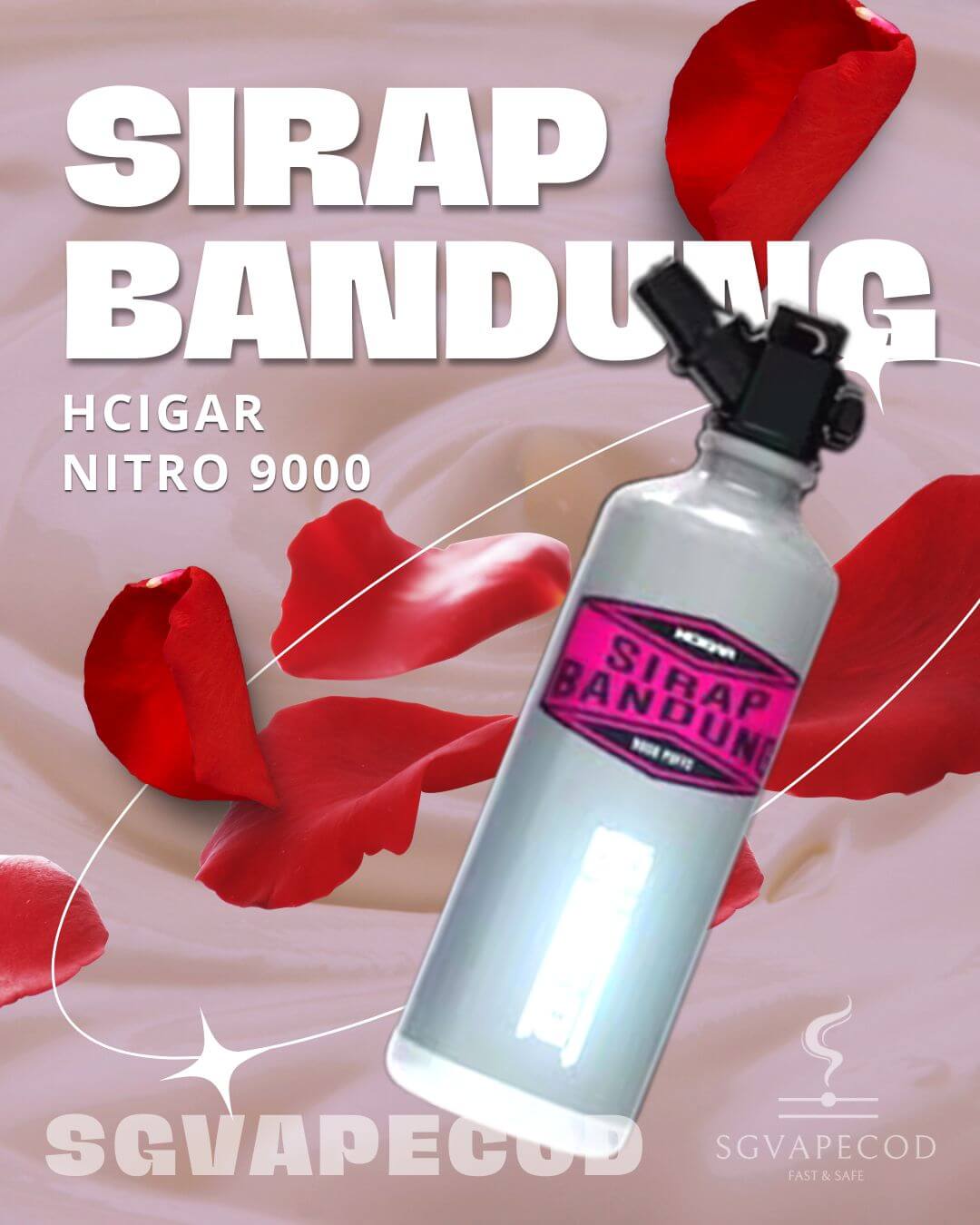 Hcigar Nitro 9000-Sirap Bandung