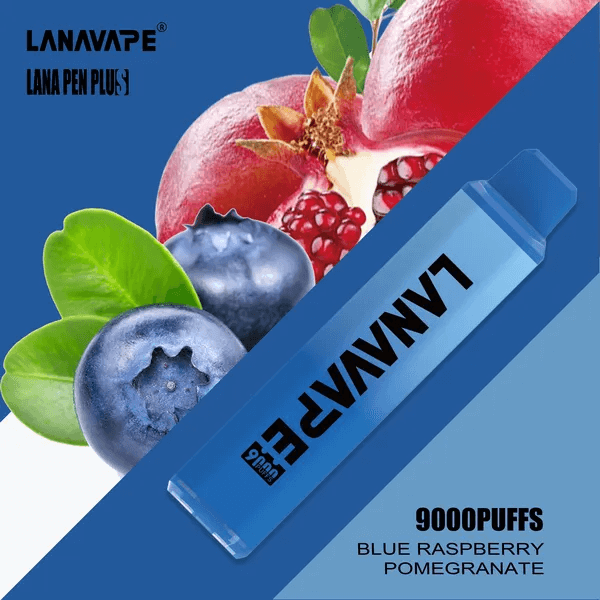 Lana-pen-plus-9000-blue-raspberry-pomegranate