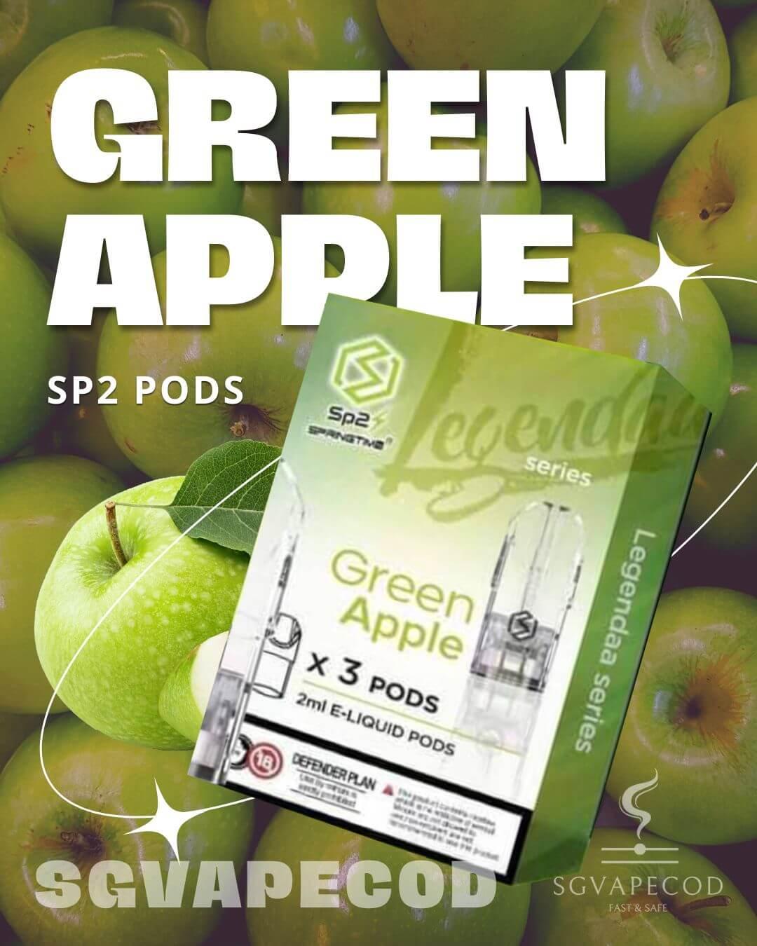 Sp2-Pod-Green-Apple-(SG VAPE COD)