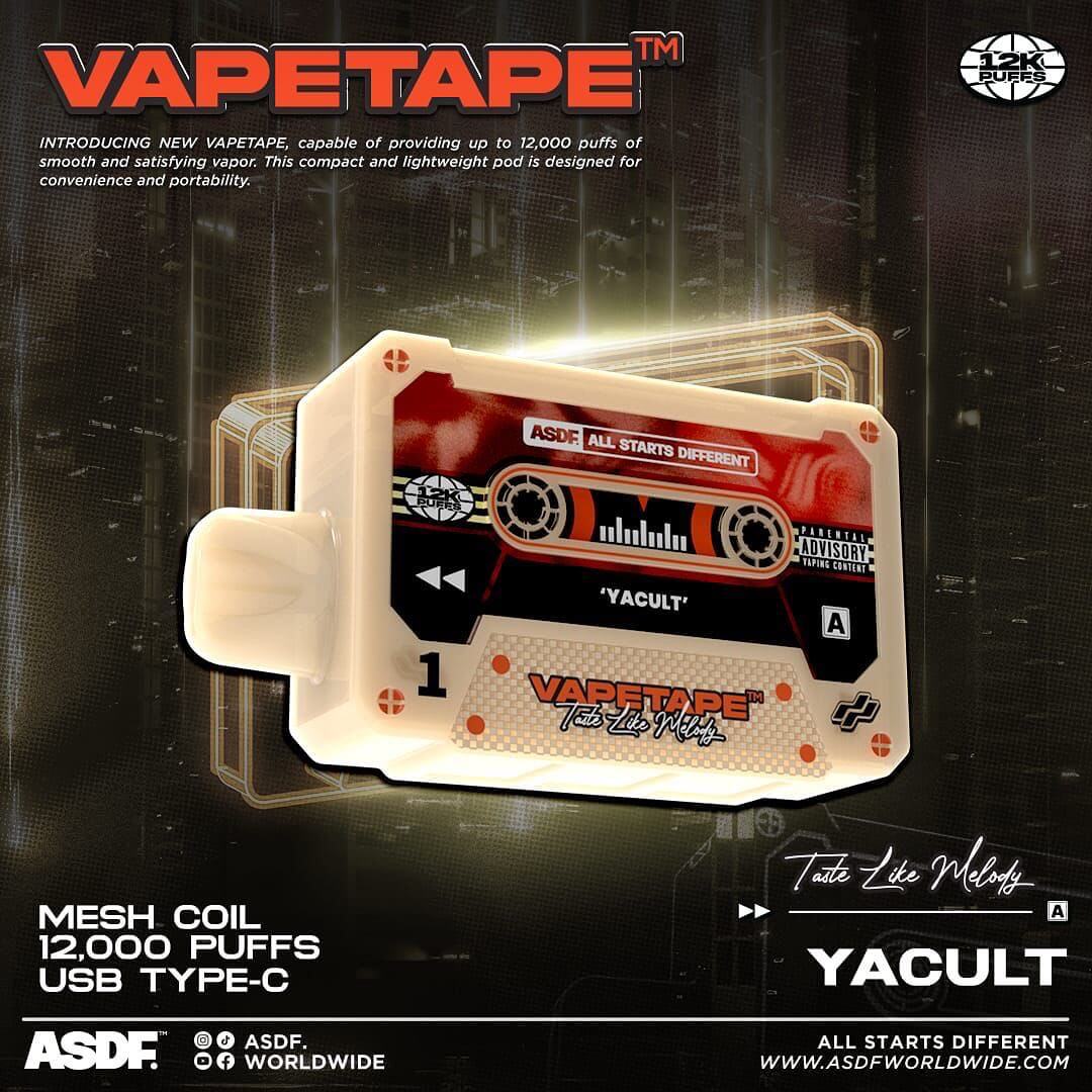 Vapetape-12000-Puffs-Yacult-(SG VAPE COD)