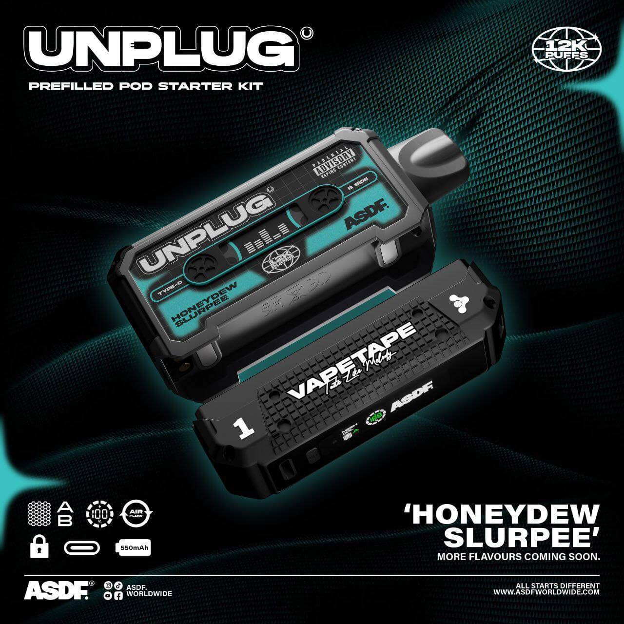 vapetape-unplug-12000-honeydew-slurpee-(SG VAPE COD)