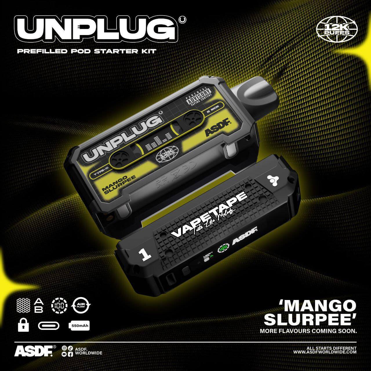 vapetape-unplug-12000-mango-slurpee-(SG VAPE COD)