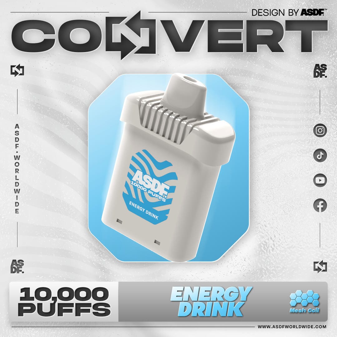 ASDF Convert 10000 Pod-Energy Drink