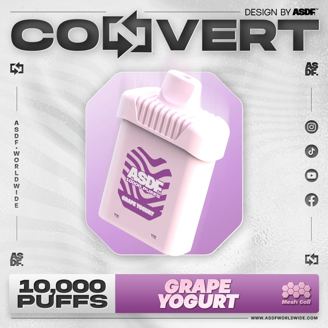 ASDF Convert 10000 Pod-Grape Yogurt