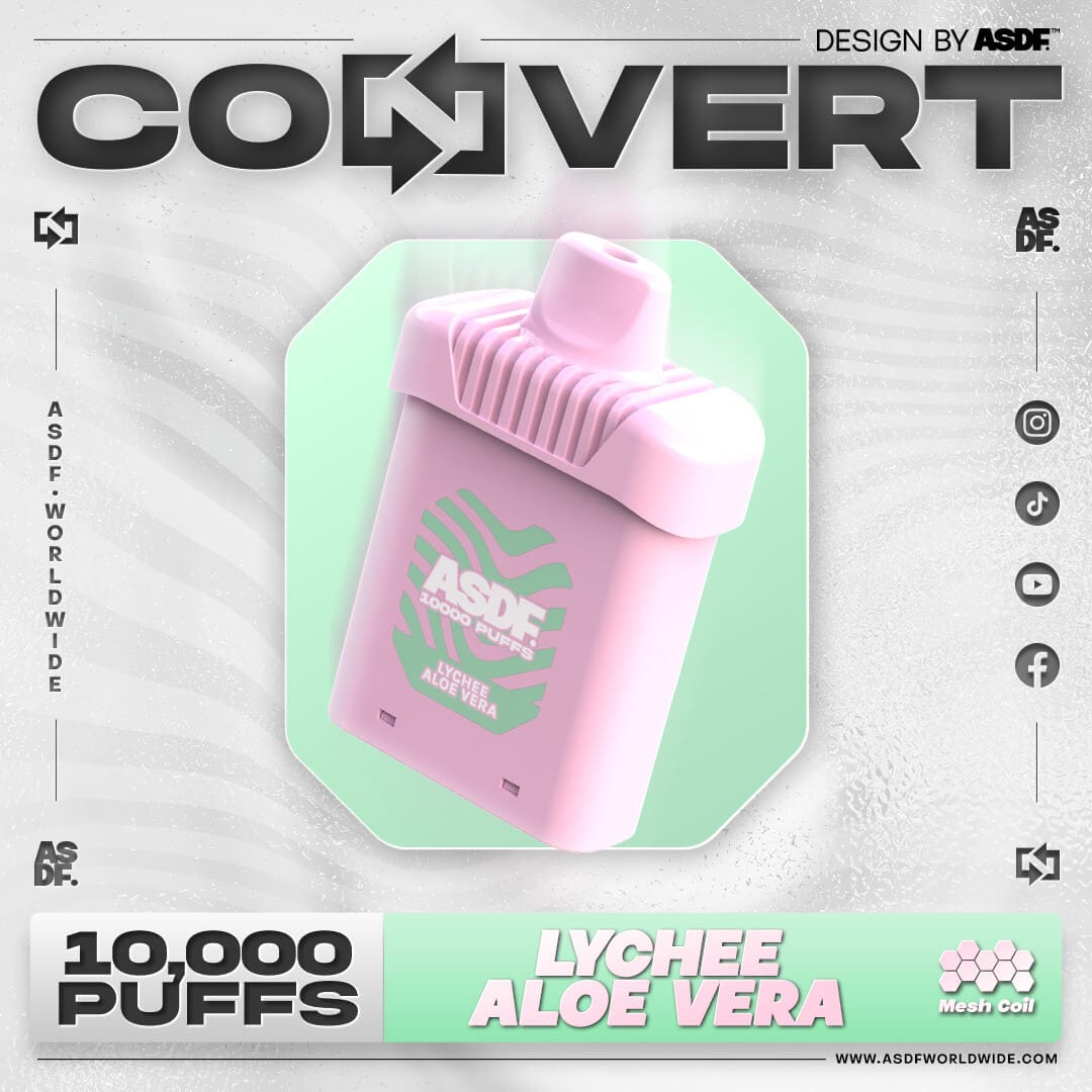 ASDF Convert 10000 Pod-Lychee Aloe Vera