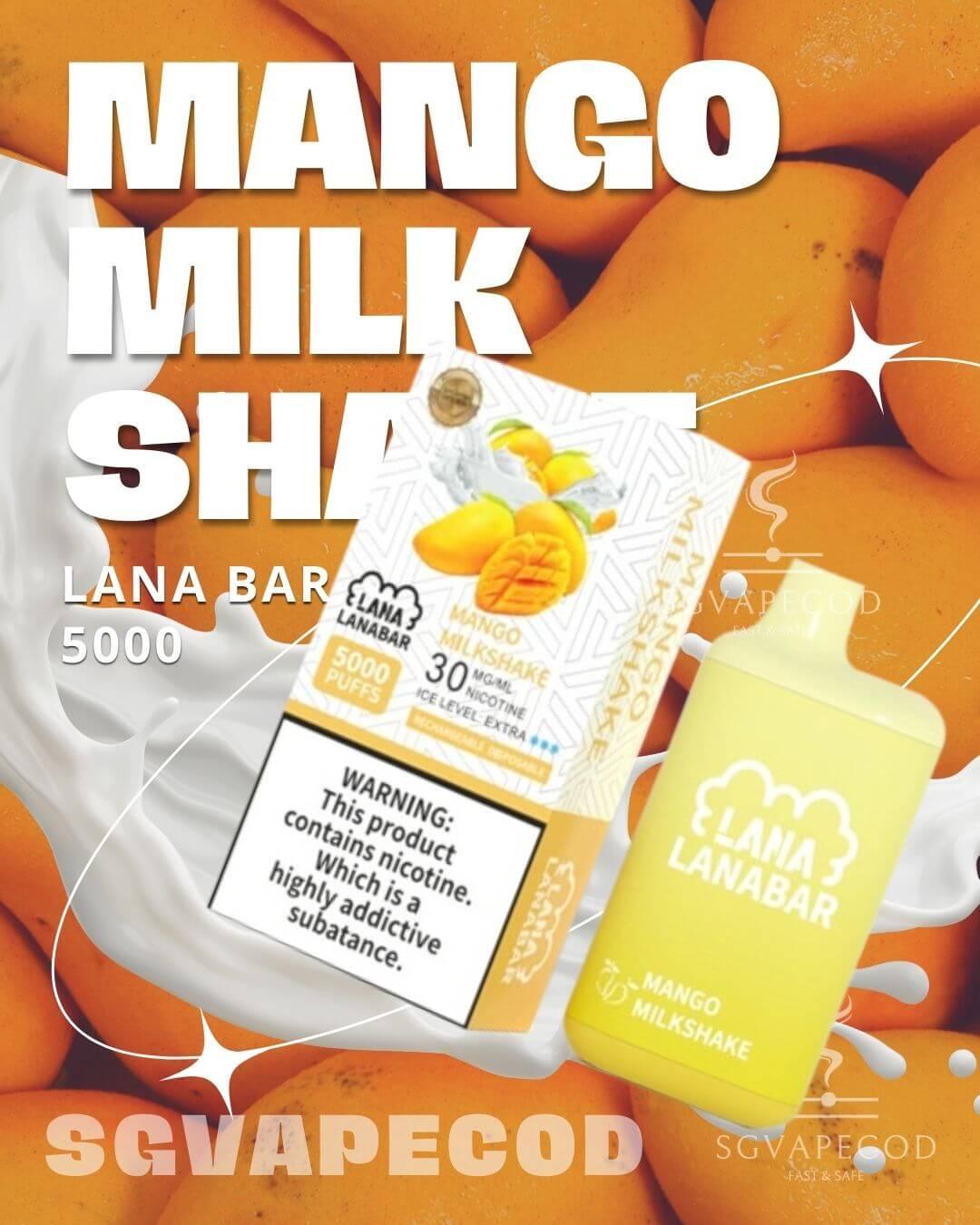 Lana bar 5000-Mango Milkshake