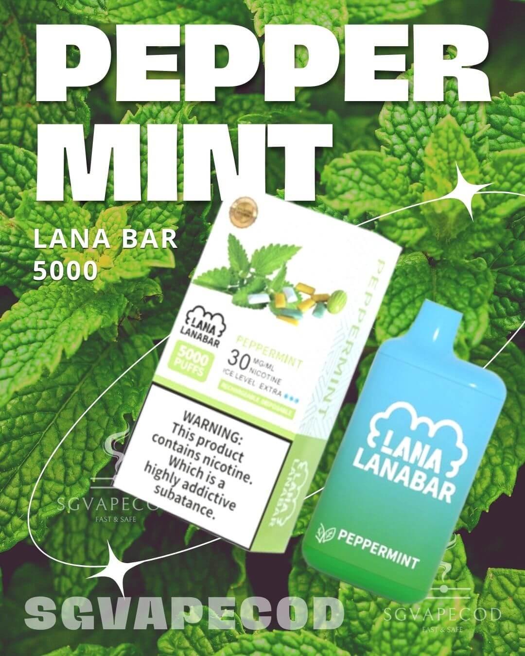 Lana bar 5000-Peppermint