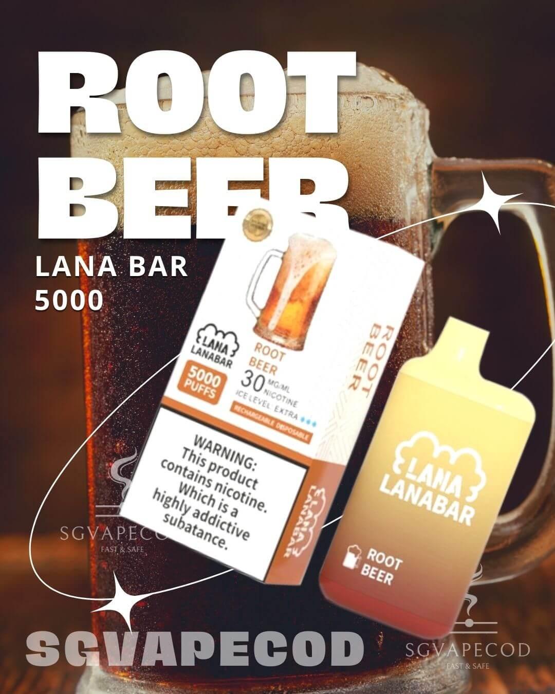 Lana bar 5000-Rootbeer