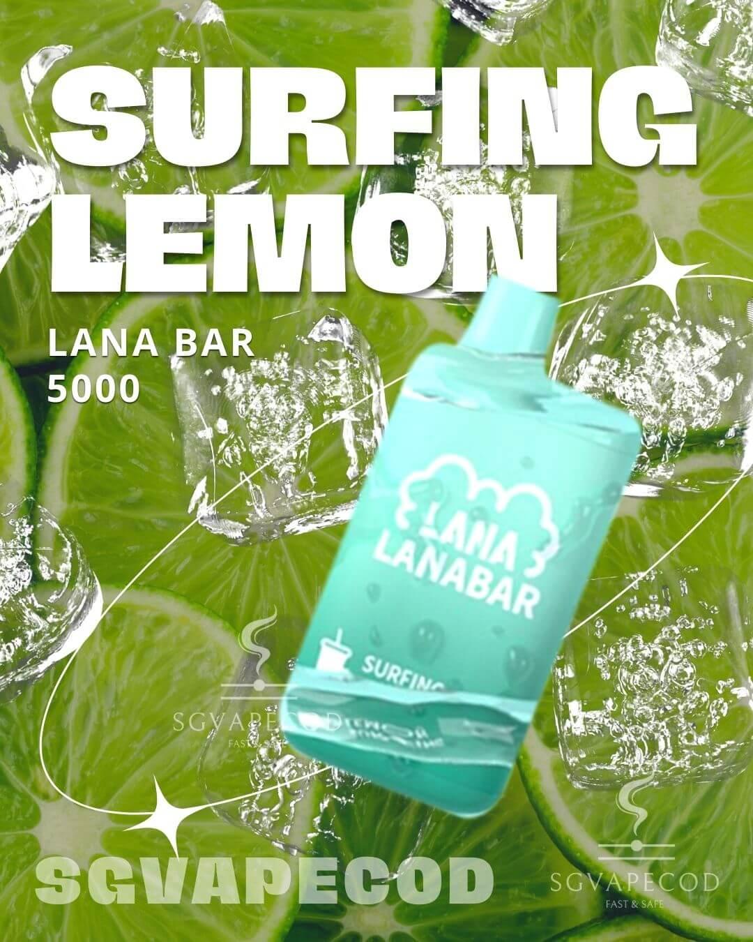 Lana bar 5000-Surfing Lemon