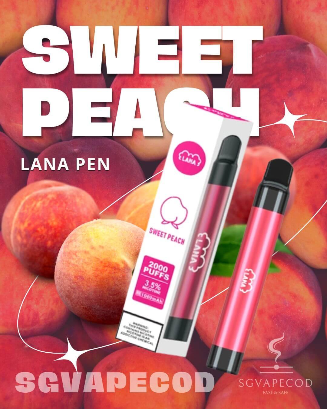 Lana Pen 2000-Sweet Peach