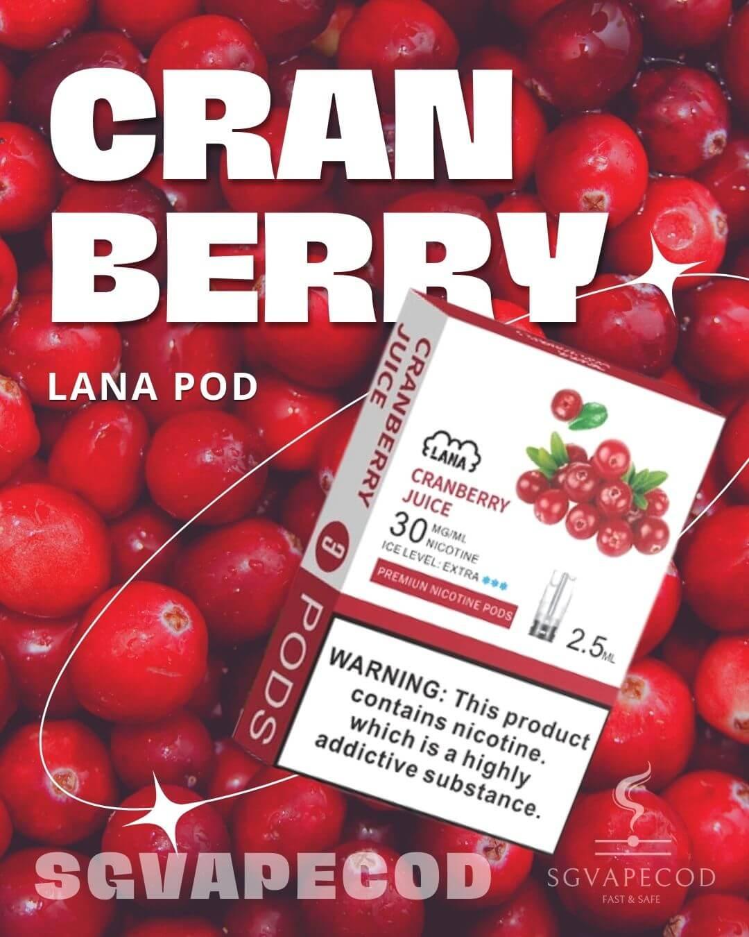 Lana Pod-Cranberry