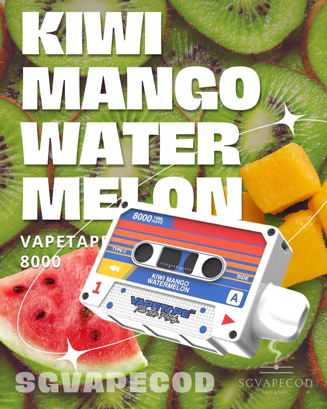 Vapetape-8000-Kiwi-Mango-Watermelon-(SG VAPE COD)