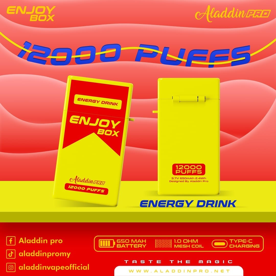 Aladdin Pro Box 12000-Energy Drink