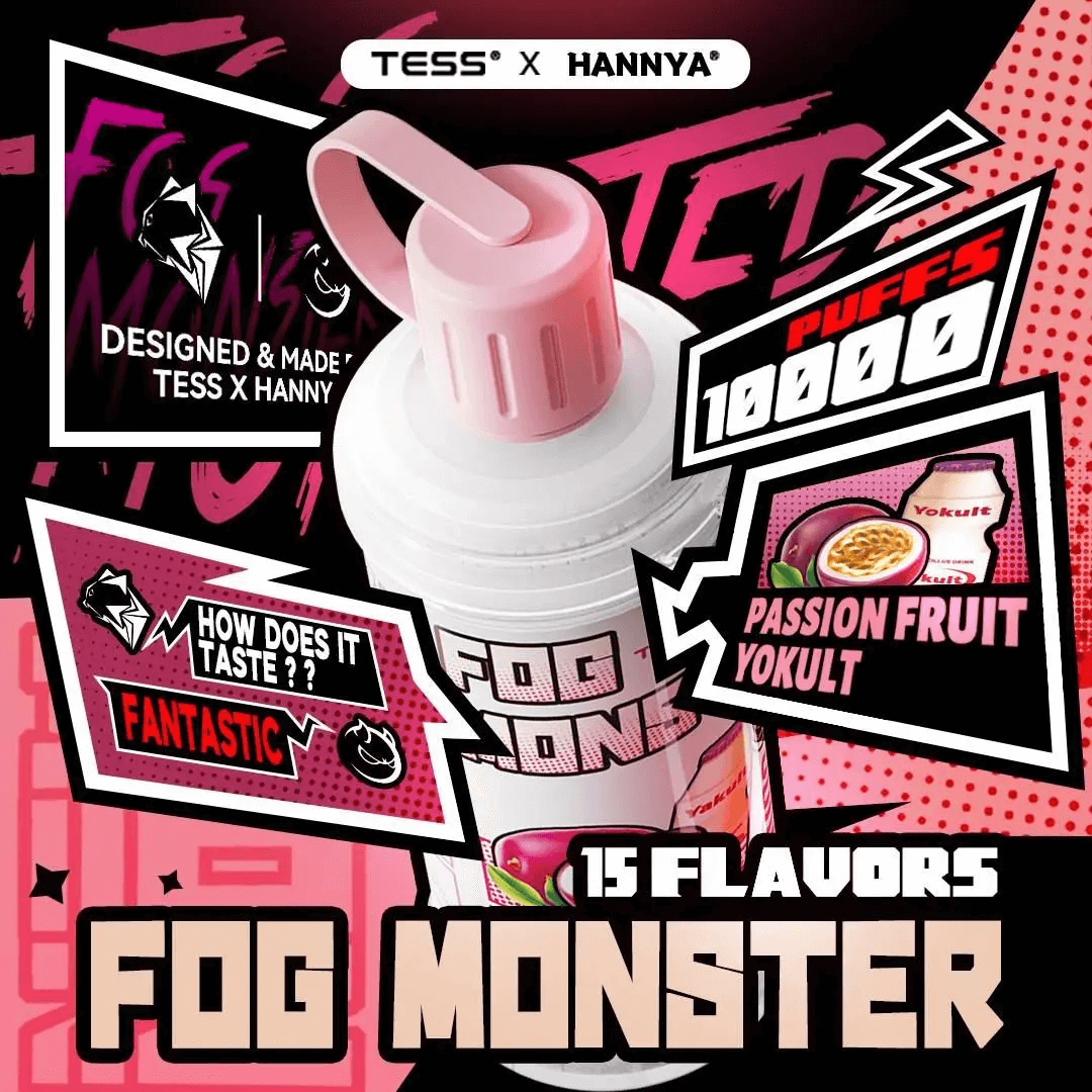 Fog Monster 10000-Passion Fruit Yakult