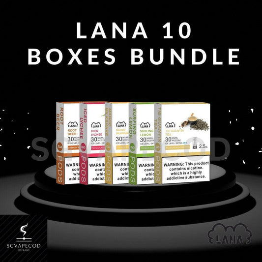 Lana Pod Bundle 10 Boxes